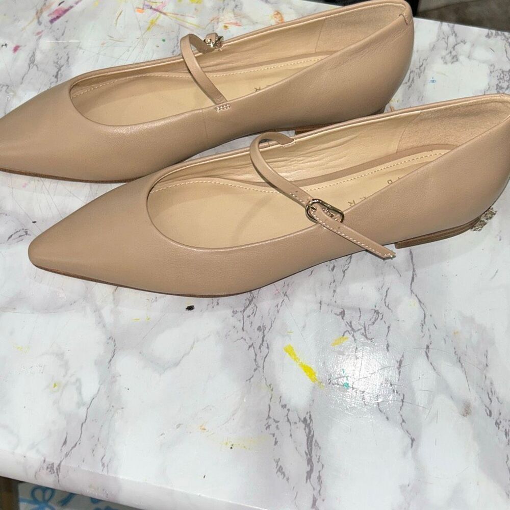 Marc fisher taupe flats sz 7.5 - Picture 3 of 4